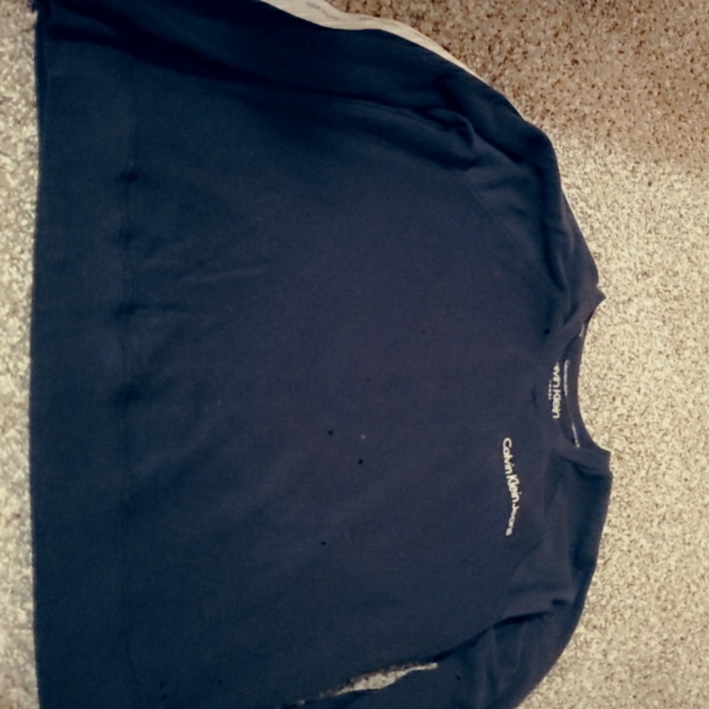 Calvin klein sleepwear long sleeve shirt